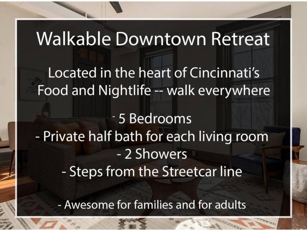 Deluxe 5-bedroom Walk Everywhere In Over The Rhine Holiday home