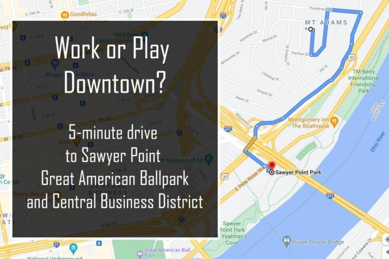 Explore Downtown From Adorable Mount Adams