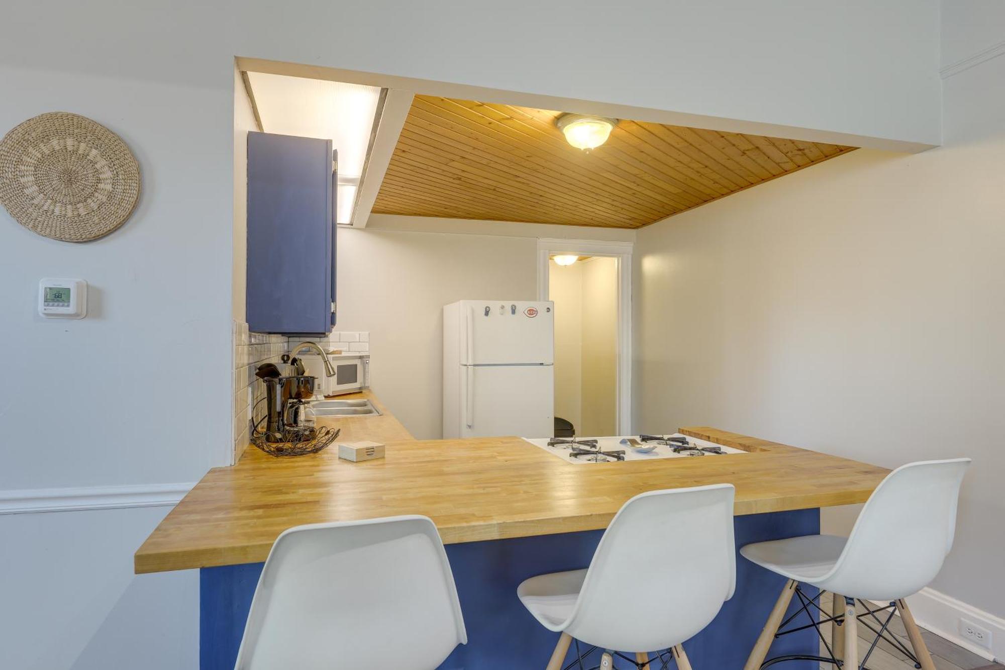Cozy Boho-chic Loft About 2 Mi To Downtown Casa de férias Cincinnati