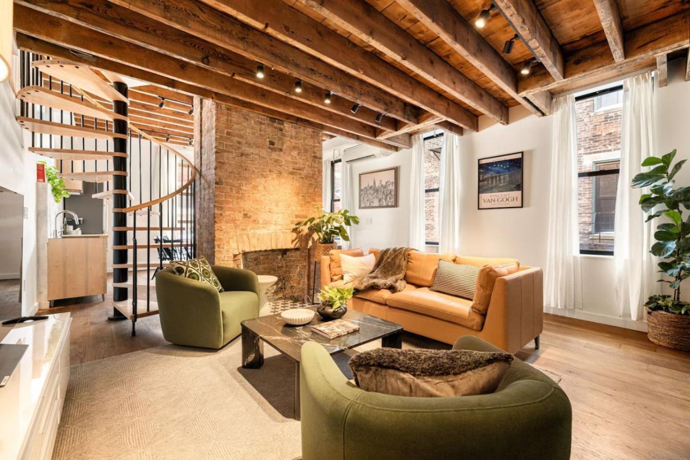 Luxury Loft Near Washington Park - Rooftop Deck Apartamento